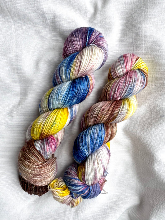 Summer Rain | Glitter Sock